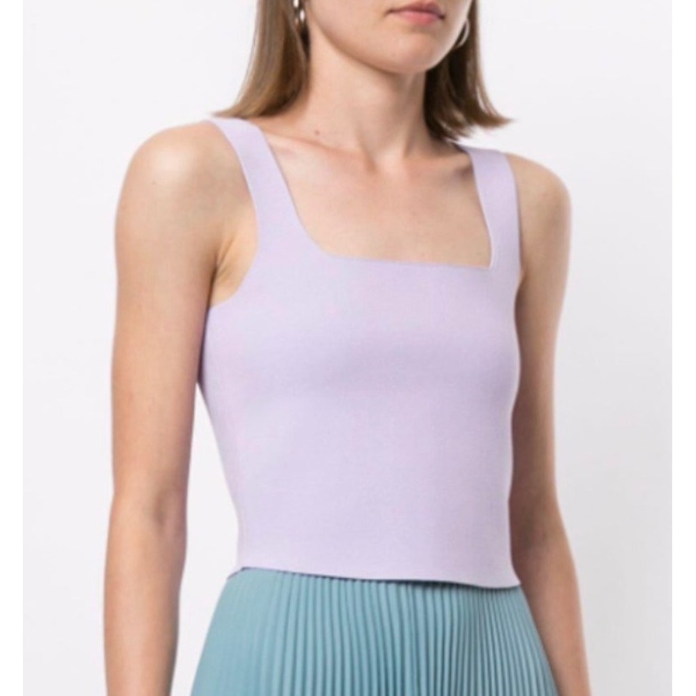 Women's A.L.C. Lilac Victoria Cropped Tank‎ Size Large